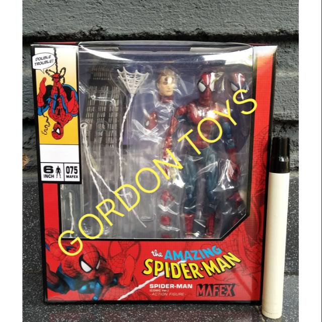 The amazing spiderman comic version mafex new misb