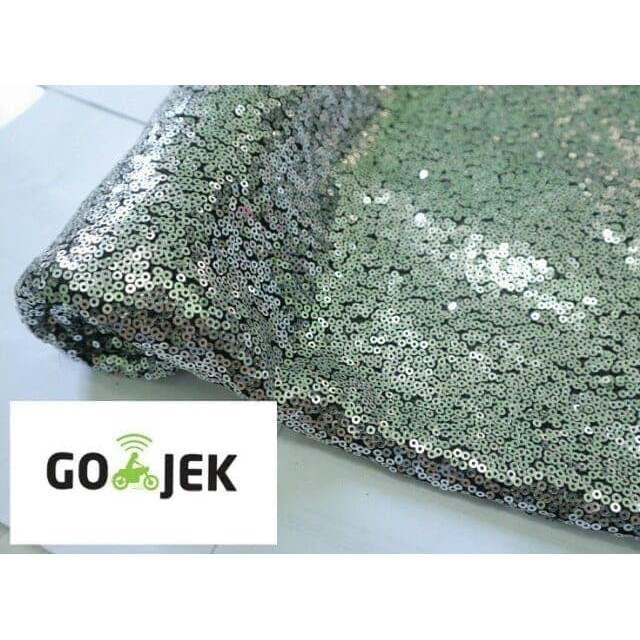 Kain Sequin Silver Background Sequin Kain Seribu Payet Background Foto Video Ala Selebgram Shopee Indonesia