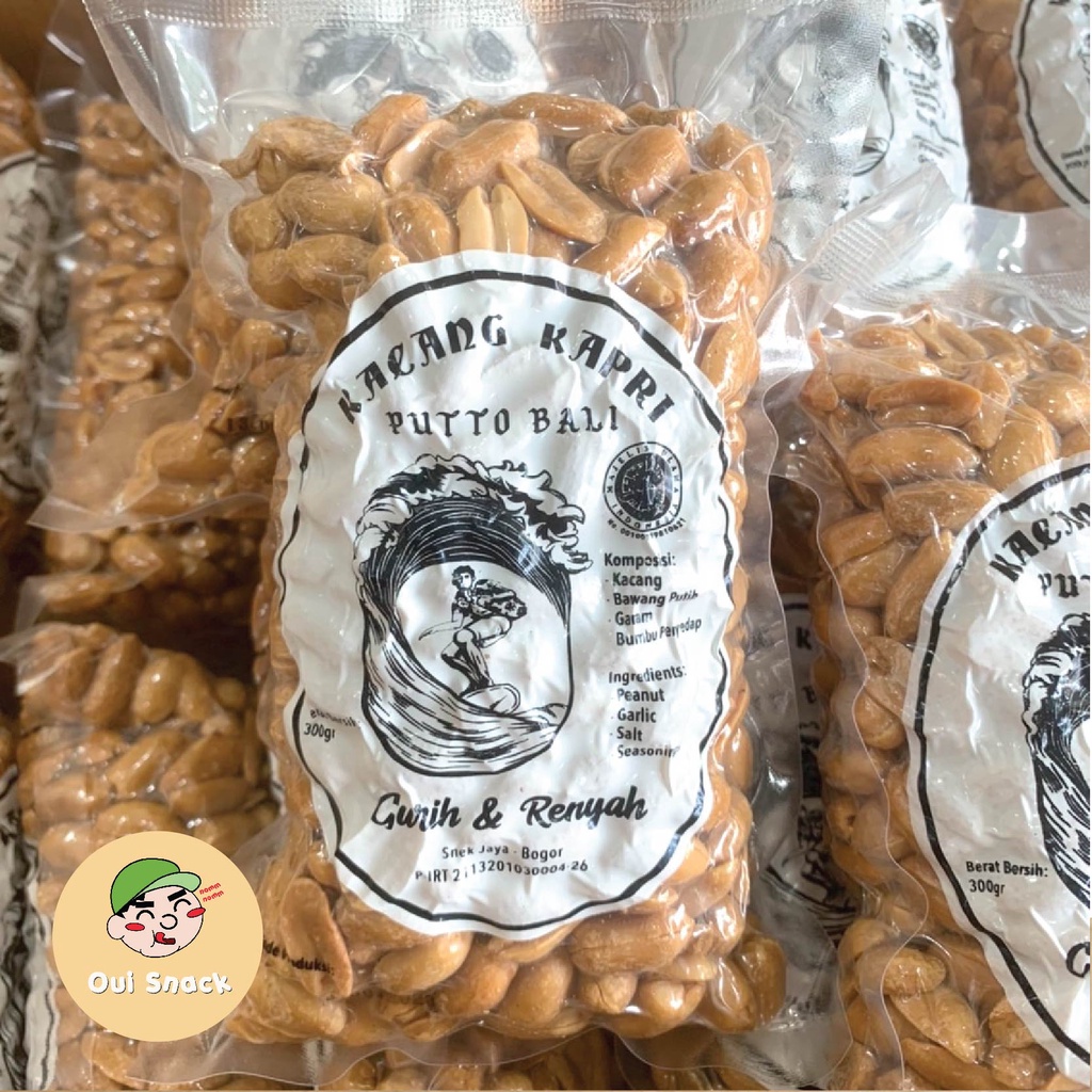 

Kacang Kapri Putto Bali 300GR / Kacang Kapri Bali Vakum