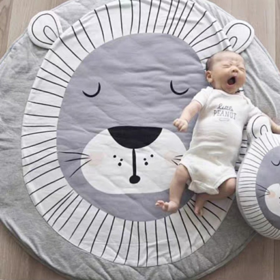 Karpet anak Animal scandinavian playmat scandinavian baby room decoration