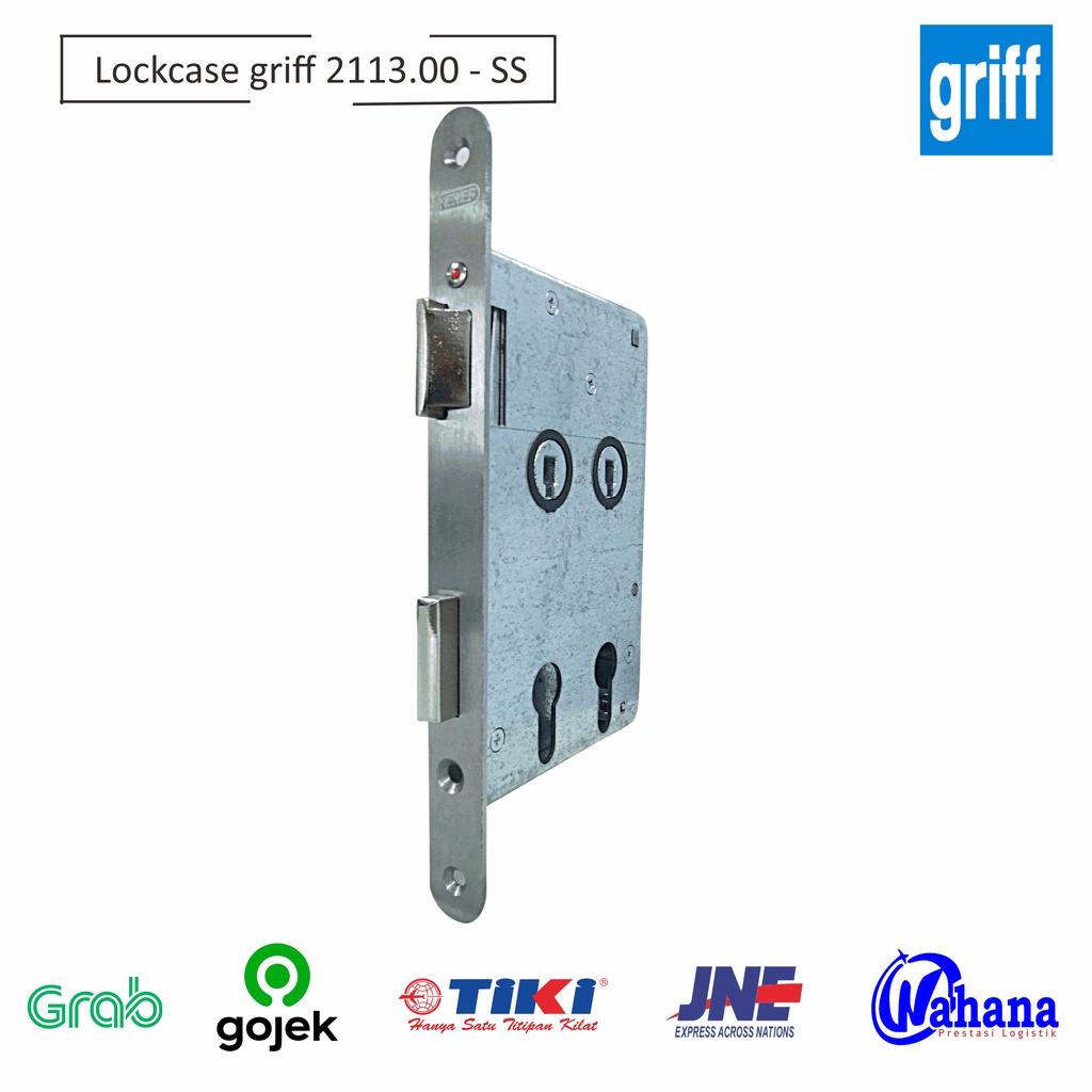 badan kunci Lockcase griff 2113.00 - SS /Kunci pintu /pintu radiasi/badan kunci
