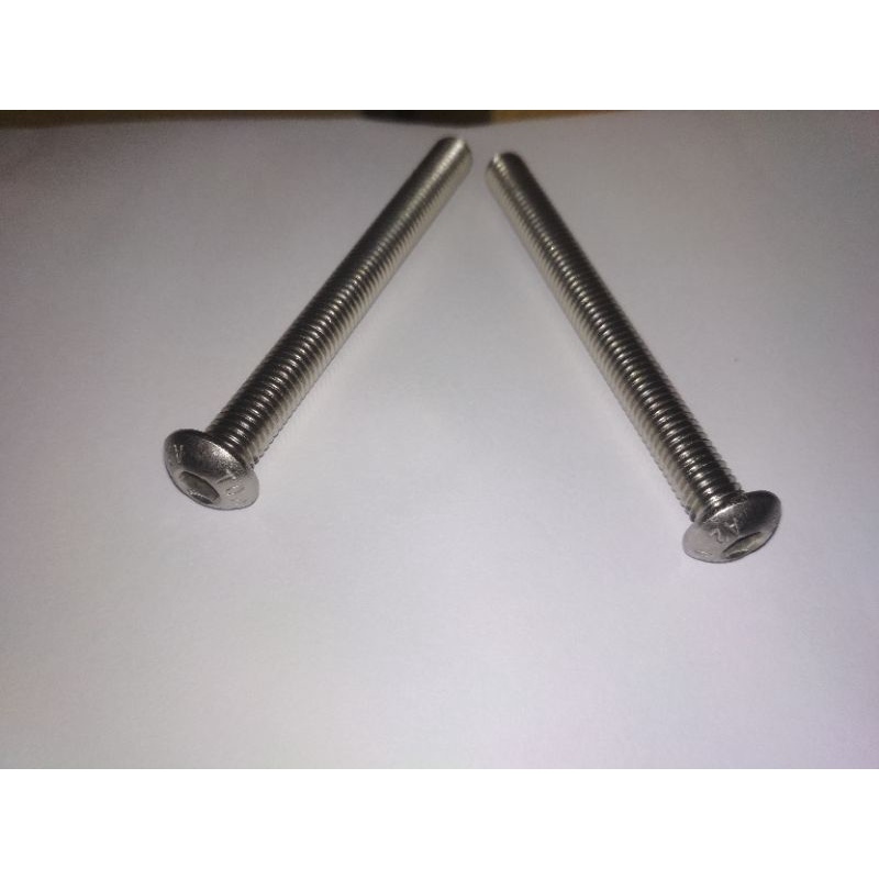 button L M8 X 80 (8cm) stainless 304 A2-70