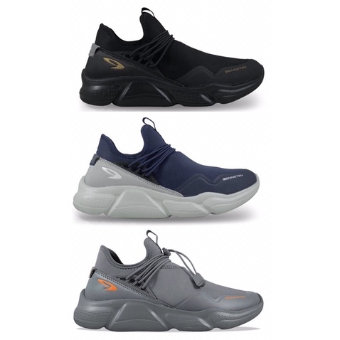910 Nineten Sepatu running Ryu 1.5 black white