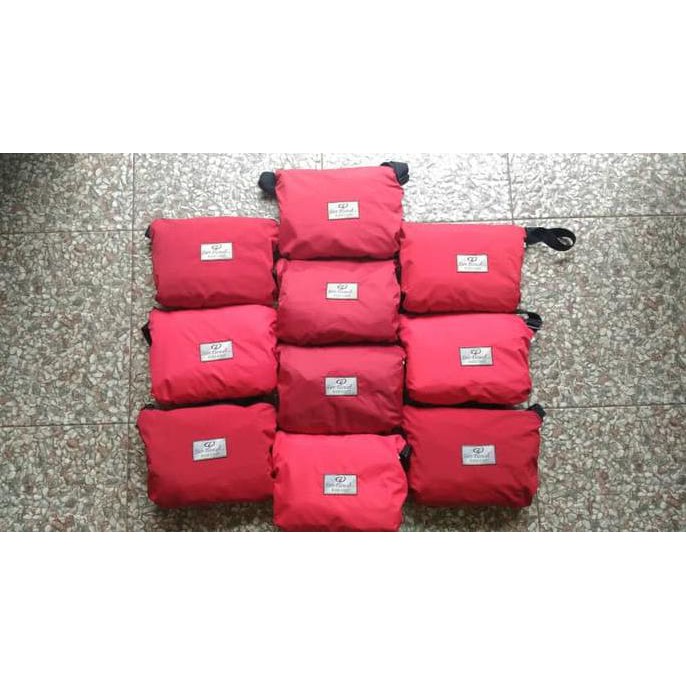 JAS HUJAN SUN FLOWER KHUSUS WARNA MERAH M L XL SUNFLOWER RAINCOAT GRATIS ONGKIR