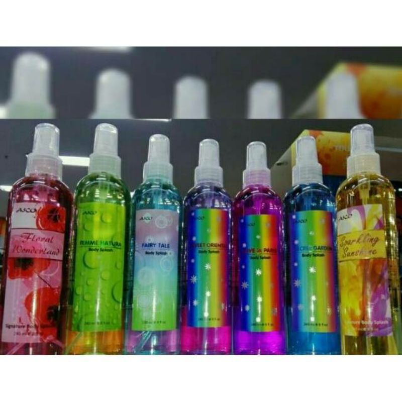 ASCO BODY SPLASH/ LOVELY MUSK/ SWEET ORIENTAL/ASCO BODY MIST