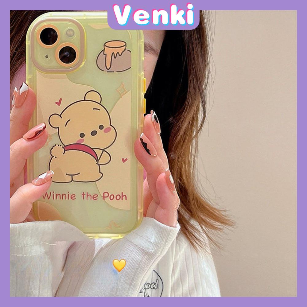 iPhone Case Silicone Soft Case Clear Case Fluorescent Color Airbag Shockproof Protection Camera Cartoon Cute Compatible For iPhone 11 Pro Max 13 Pro Max 12 Pro Max 7Plus xr XS Max