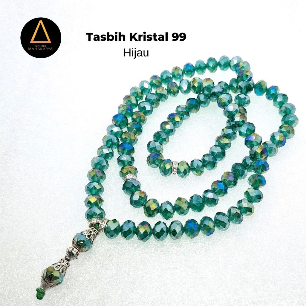 Tasbih 99 kristal cantik