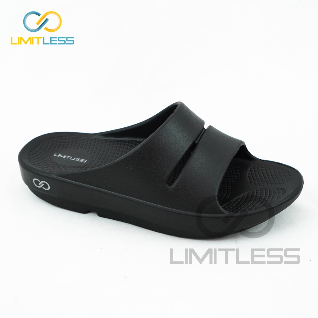 Sandal Selop Pria Karet Eva Terbaru Sendal Pria Terapi Slip On Murah Limitless Sandal Unisex Slop