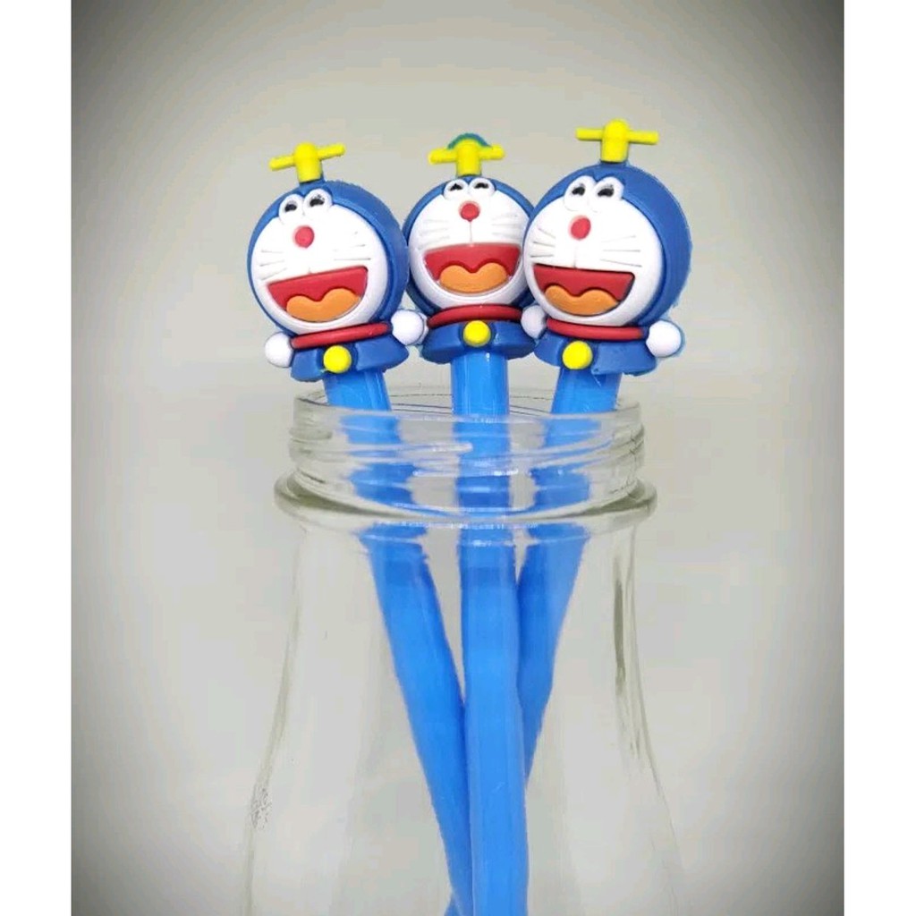 

P09 Ballpoint Cartoon Karakter Unik Pulpen Doraemon Pena Pen Bolpoin