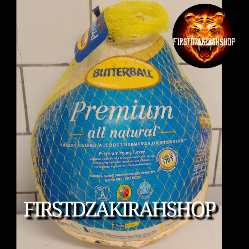 

young turkey usa butterball natural premium 4,2-4,5kg ayam kalkun usa