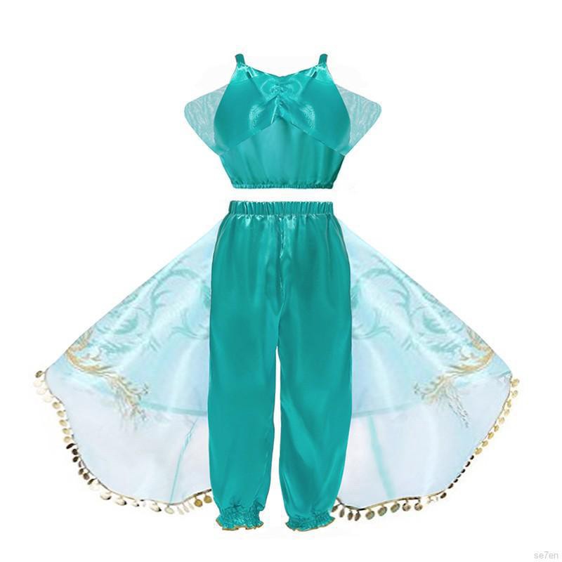Kostum princess jasmine anak