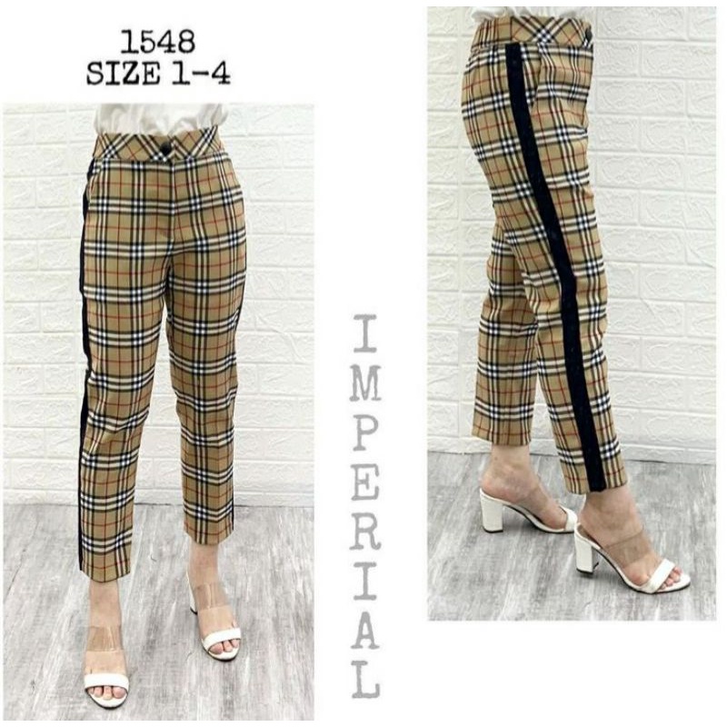 celana panjang burberry