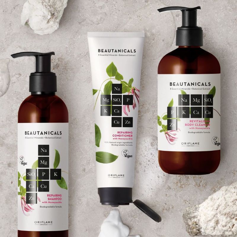 Beautanicals Repairing Conditioner/Shampoo//Beautanicals Revitalising Body Cleanser