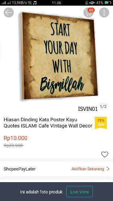 Hiasan Dinding Poster Kayu Gantungan Pintu Closed Dekorasi Rumah 10x30cm