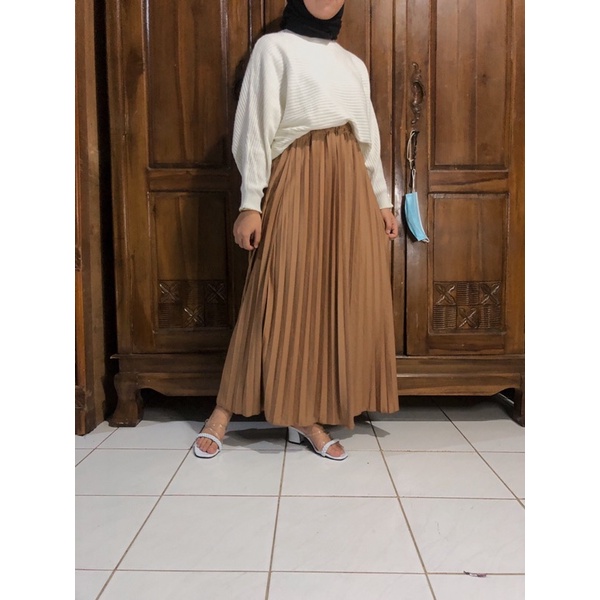 ROK PLISKET | ROK PLISKET MURAH | ROK PLISKET TERBARU TERLARIS | ROK PLISKET POLOS | ROK PLISKET GRO