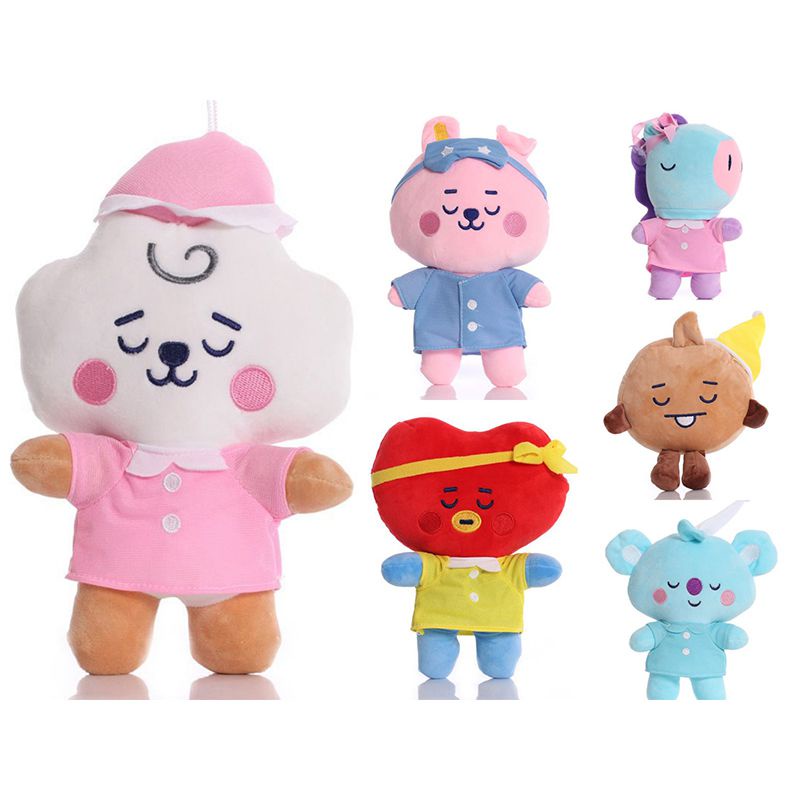 Bt21 Mainan Mewah Boneka Boneka Tata Mang Chimmy Rj Koya Cooky Shooky Van Kpop