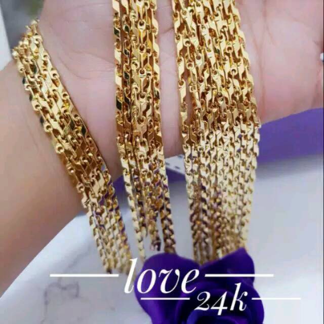 Xuping kalung lapis emas 24k 079