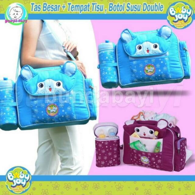 Baby Bag/Tas Perlengkapan Bayi/Tas Bayi/Tas Bayi Besar Merk Baby Joy