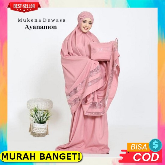 Mukenah Murah Dan Bagus Dewasa Elegan Terbaru Mukenah Adem Mukenah Murah Mukenah Fatimah Khadijah Te