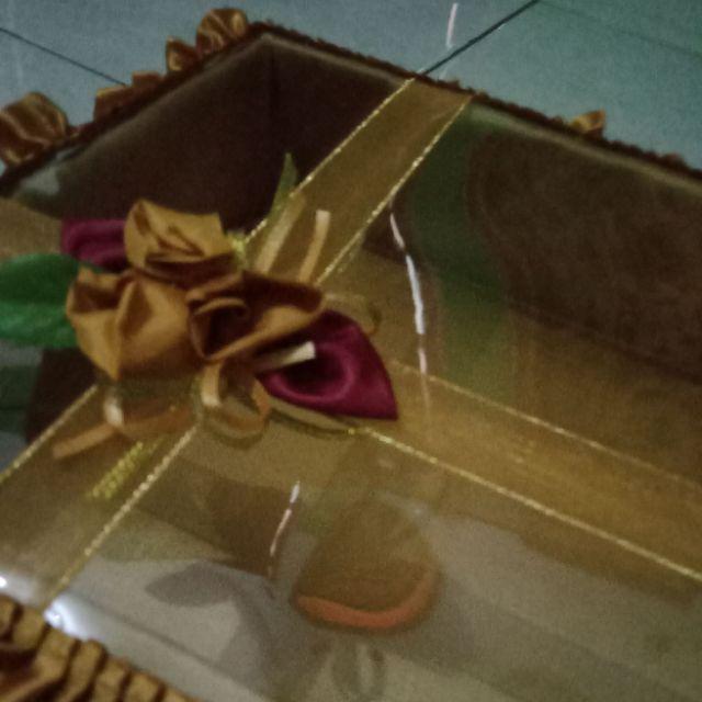 Kotak Hantaran Lamaran Box Set 2 Jne J&t Kotak Seserahan Kawin Tingjing Sangjit Gold Merah Biru Pink