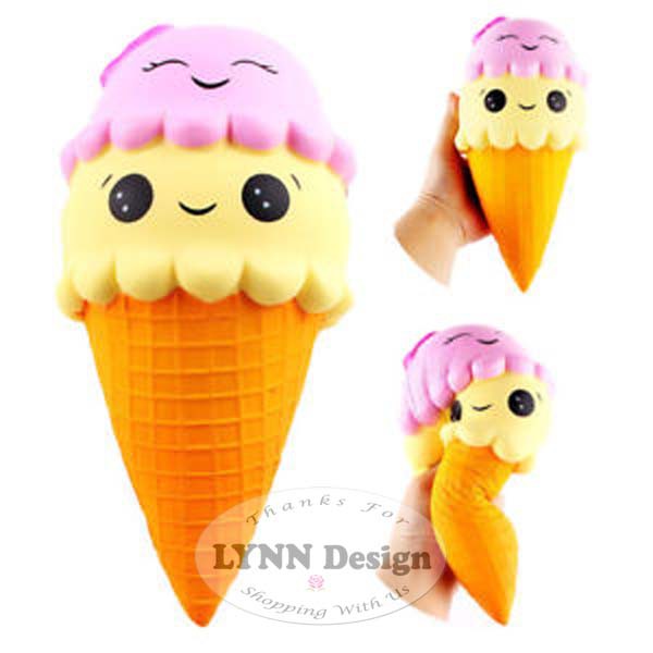 [Premium BIG 20 cm] Mainan Squishy Ice Cream JUMBO