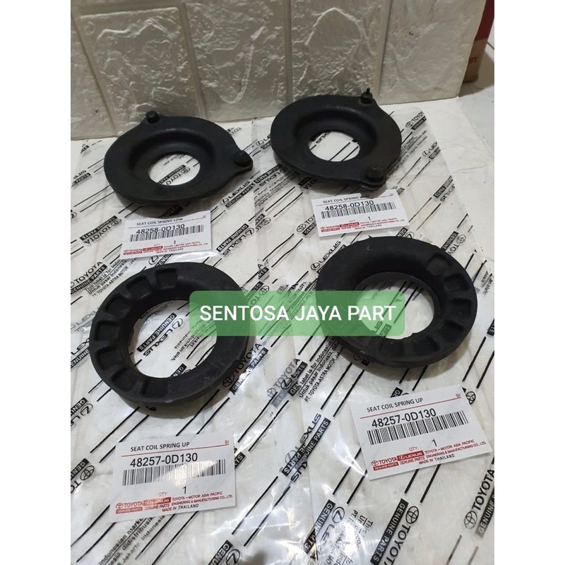 KARET TATAKAN PER KEONG ALL NEW VIOS NEW YARIS 4PC ORIGINAL