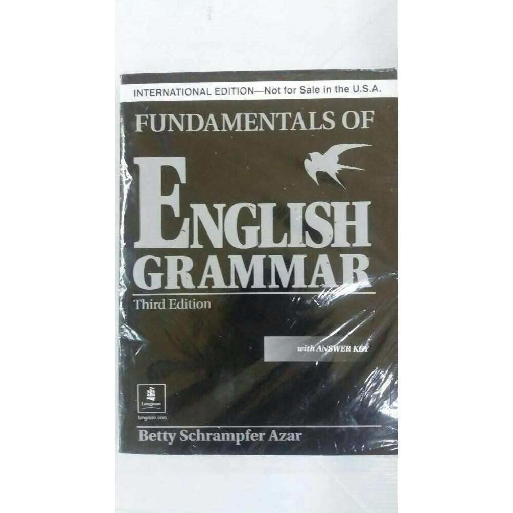 Fundamental Of English Grammar ( Betty Schrampfer Azar ) Third Edition