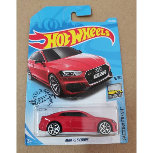 Hot Wheels Audi RS 5 RS5 Coupe merah hitam HW Reguler Hot Wheels Real Car mainan mobil mobilan turbo