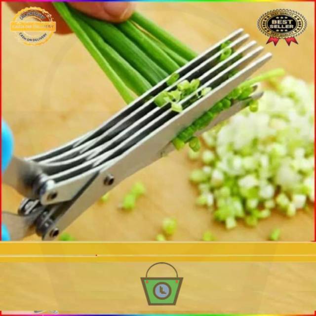 

Gunting Sayur 5 / Lima Lapis / Herb Scissors