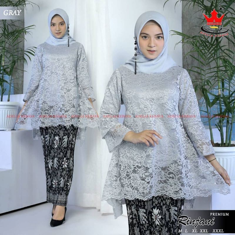 IndahKebaya | SET KEBAYA BROKAT MODERN / KEKINIAN / OOTD KONDANGAN / JUMBO / BISA COUPLE KELUARGA