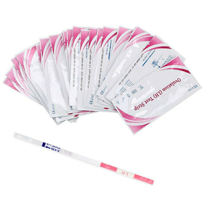 100x Ovulation LH Test Strip (kemasan pink)