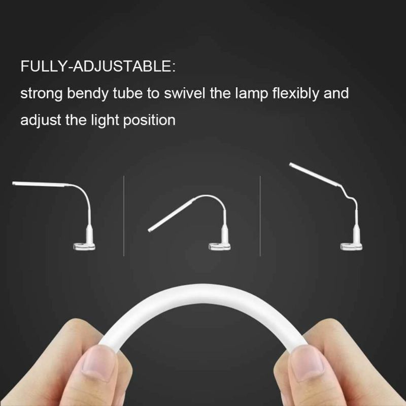 Lampu Meja Lampu Belajar LED Eye Protection Desk Lamp Clip 24 LED 5W