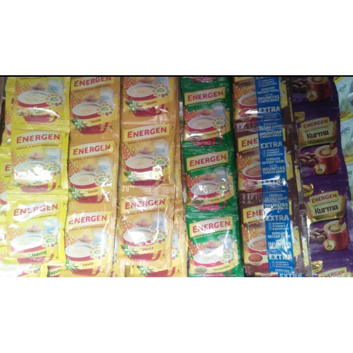 

Energen Sereal dan Susu Renceng isi 10 pcs
