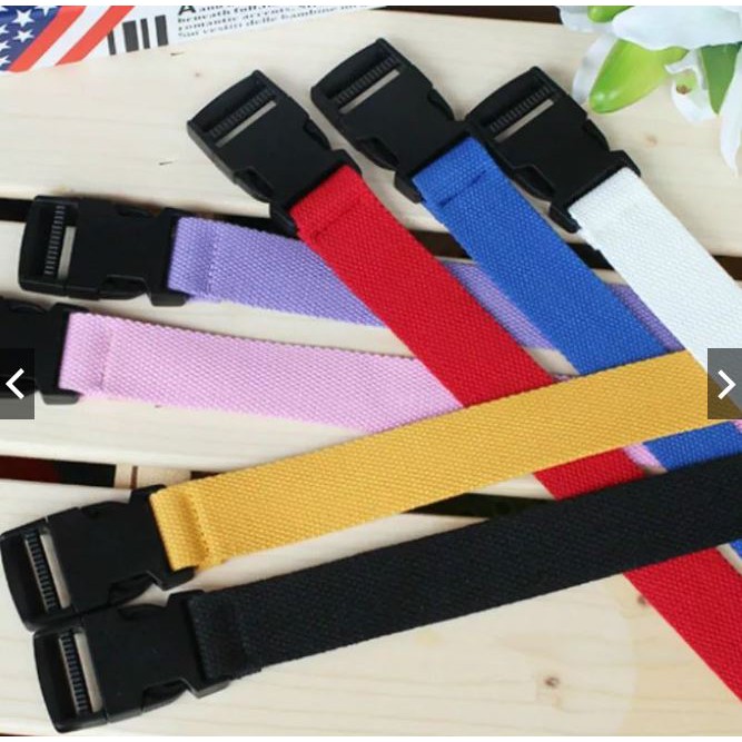 HOPYLOVY - Ikat Pinggang Belt Wanita Korea Harajukuu Tactical Colorful