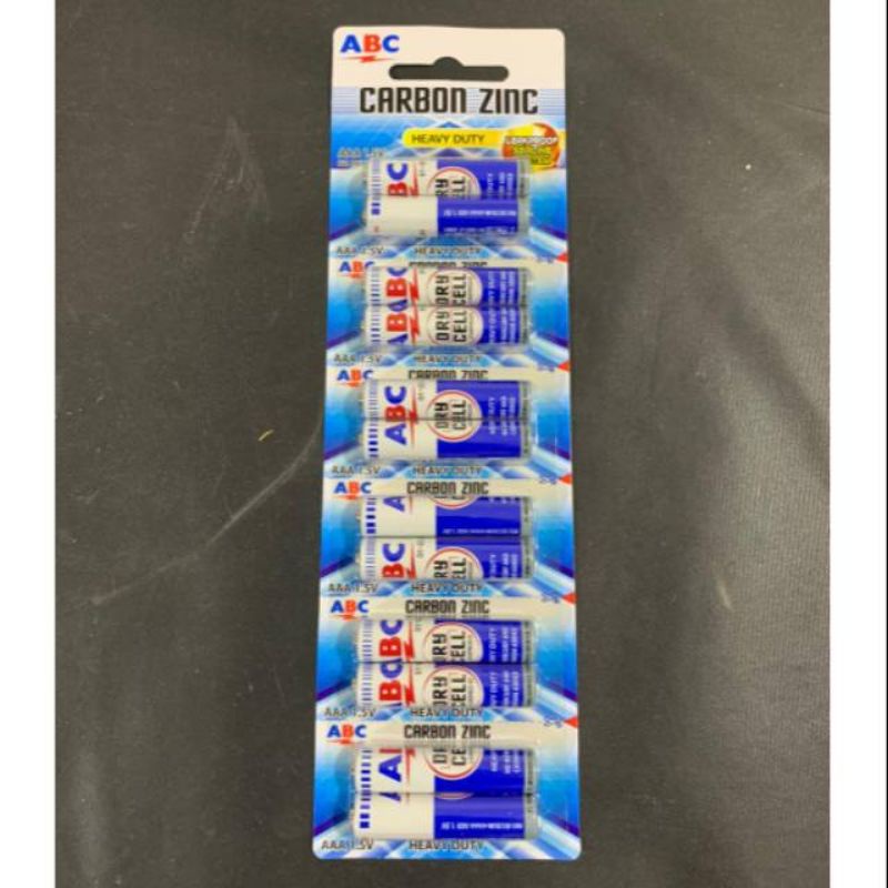 Baterai ABC AAA/A3 ISI 12 PCS