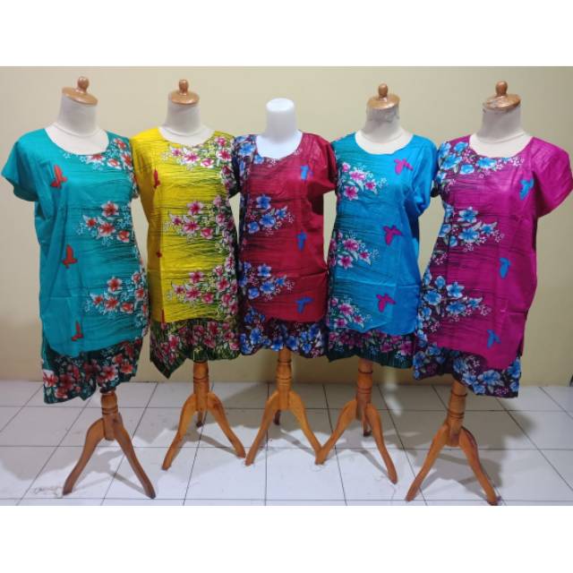 daster setelan celana pendek