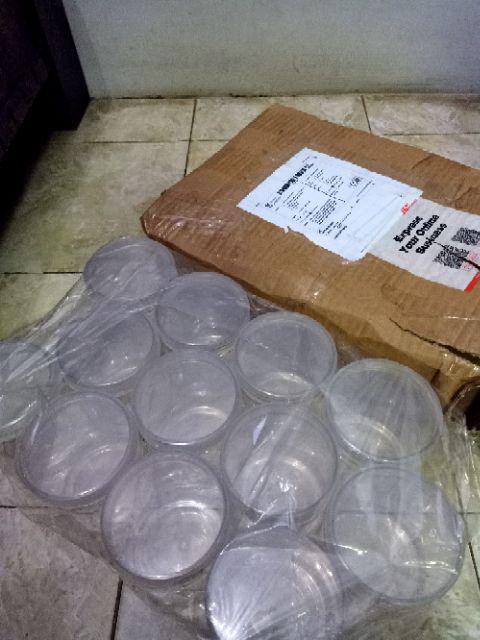 Toples Plastik / Jar Stick 0,5 Liter Tutup Ulir / Toples Pet