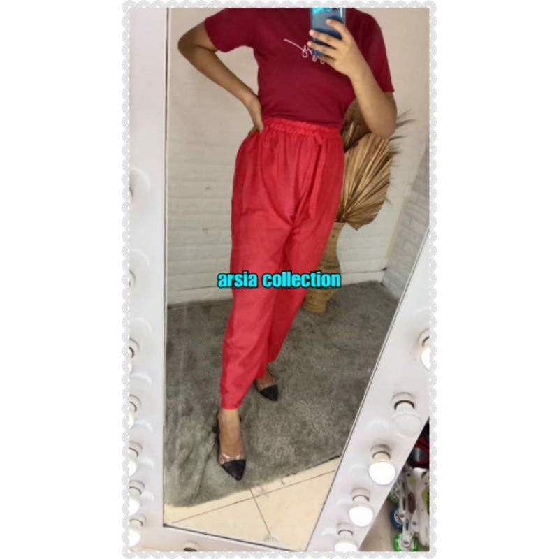 celana kulot polos bali