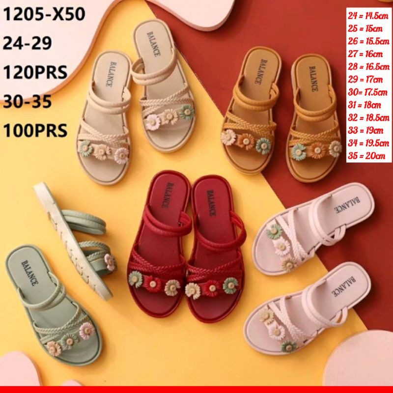 Sandal Fashions Anak Tali Import BLC 1205 Andin