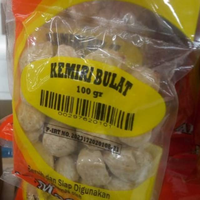 

Kemiri Bulat 100gr