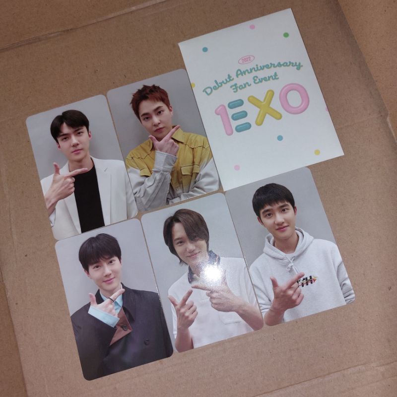 Pc debut anniversary fan event 10 tahun Sehun, Xiumin, Suho, Kai EXO