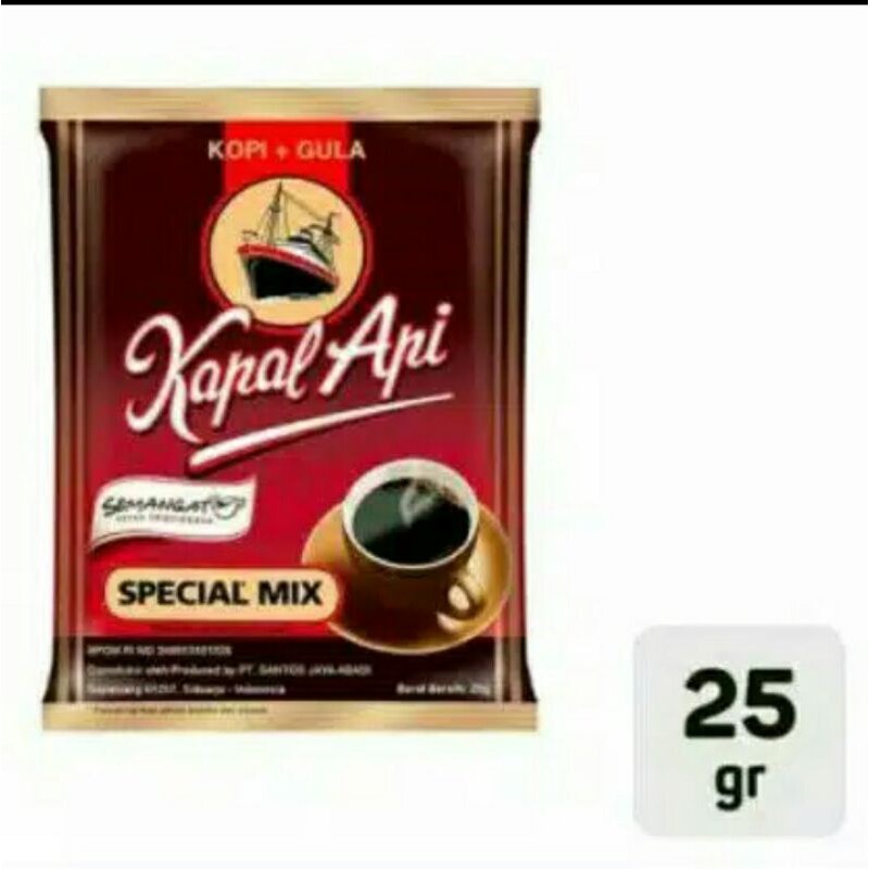 

Kopi kapal api spesial mix 25gr