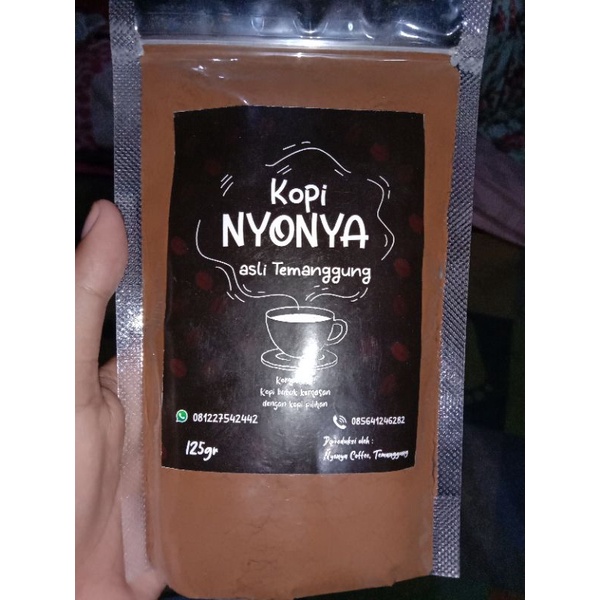 

Kopi NYONYA asli Temanggung