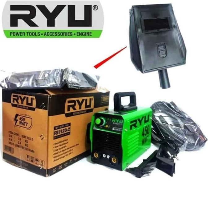 

RYU RII 120-2 Mesin Travo Las Listrik Inverter MMA 120 450 Watt