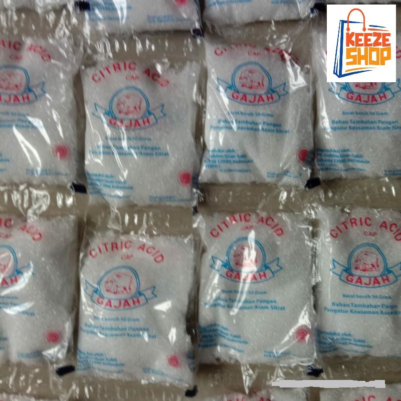 

Sitrun Sachet Citric Acid 50gram