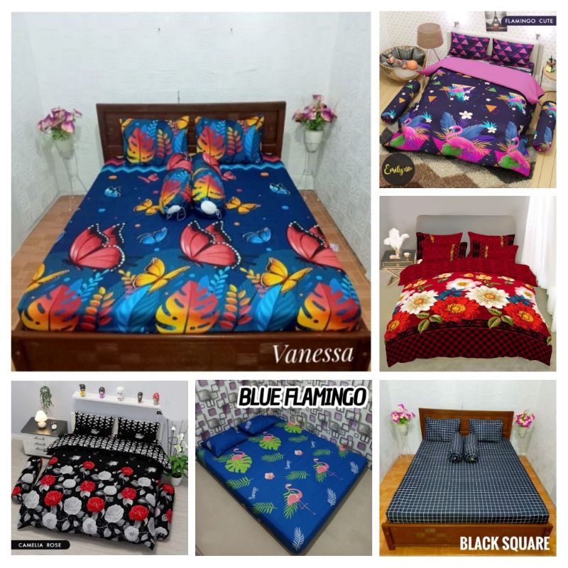 Sprei Karakter Homemade 180x200 160x200 120x200/Sprei Motif Anak