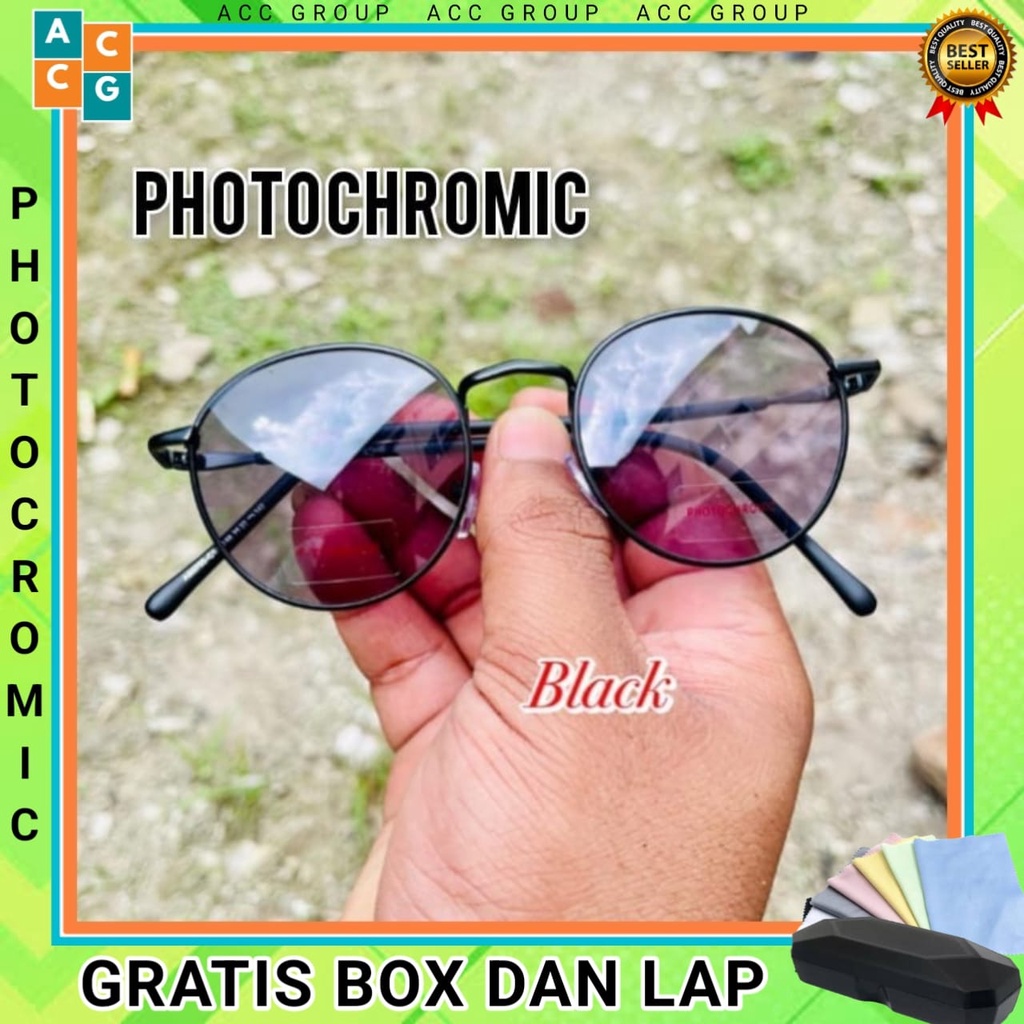 [PROMO] Lensa Photocromic Kacamata Berubah Warna Style Terbaru