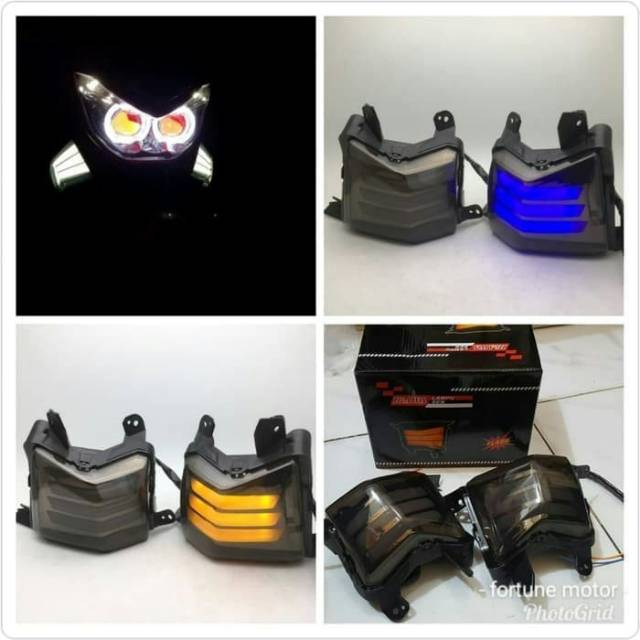 Lampu Sein Led NMAX / Sen Yamaha Nmax Led / Lampu Sein Nmax Model Sein Nmax Depan LED Running