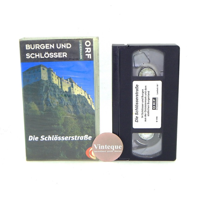 Kaset VHS Film Burgen Und Schlosser Original