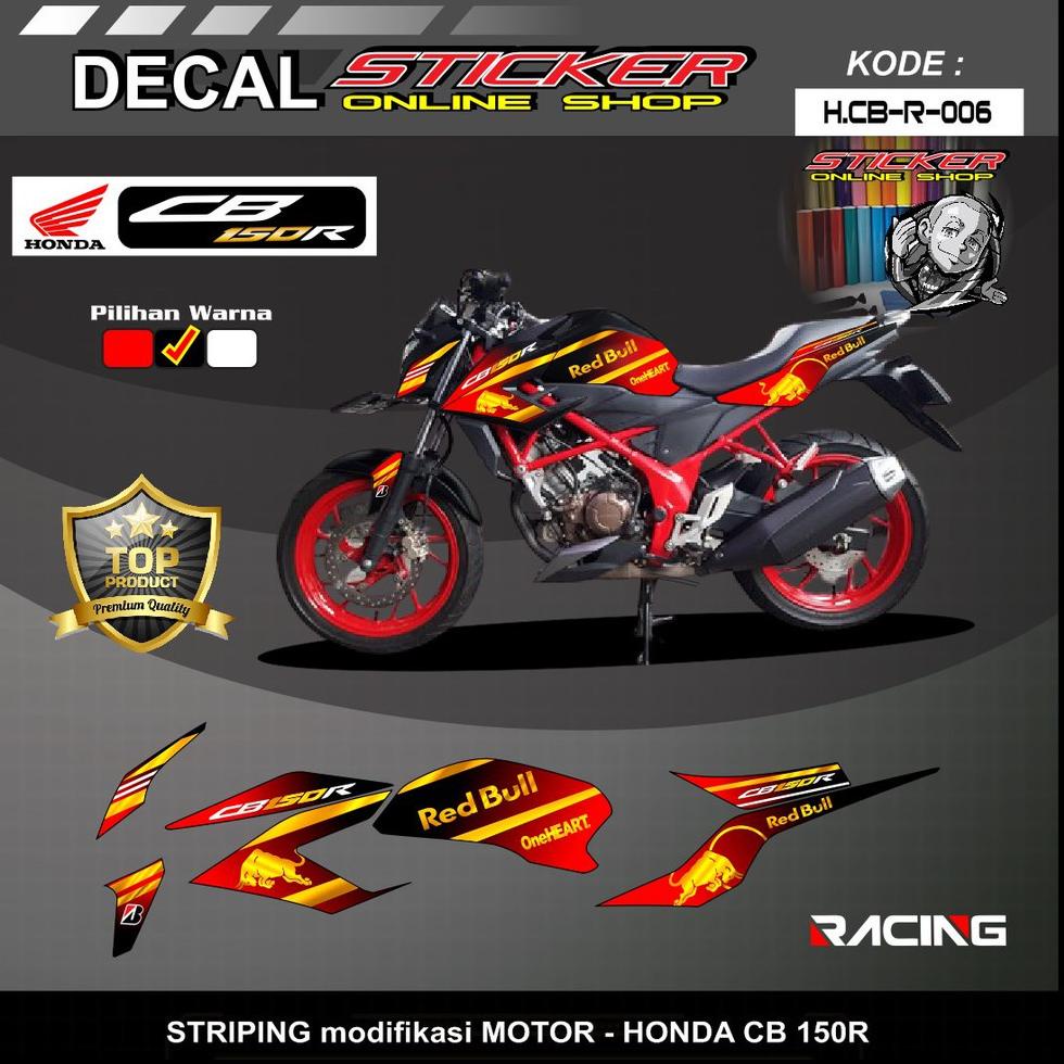Jual Sale STIKER MOTOR HONDA CB150R CB 150 R NEW DECAL STRIPING VARIASI RACING KEREN PP7 Indonesia Shopee Indonesia